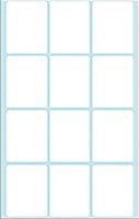 Etiket HERMA 2440 32x41mm wit 384 stuks-2