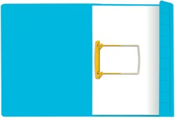Clipmap Secolor A4 100% gerecycled karton 250gr blauw verpakt per 10 stuks