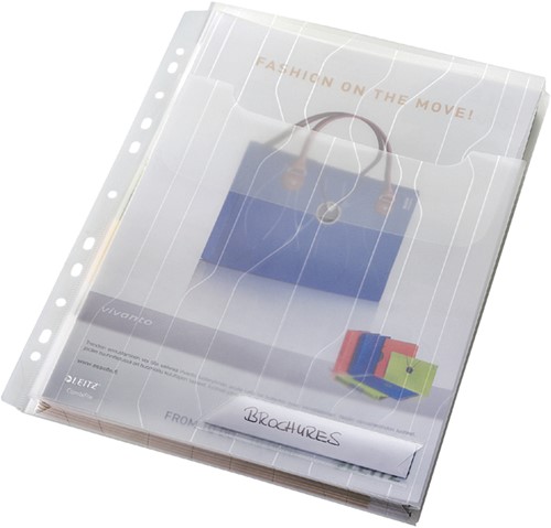 Combifile Leitz 4727 harmonica zichtmap A4 PP transparant