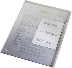 Combifile Leitz 4729 sorteerzichtmap A4 PP transparant