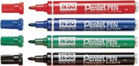 Viltstift Pentel N50 rond blauw 1.5-3mm-2