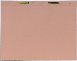 Dossiermap Jalema folio met snelhechter 300gr chamois