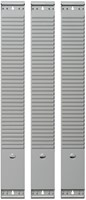 Planbordelement Djois formaat 3 77mm 35 sleuven grijs