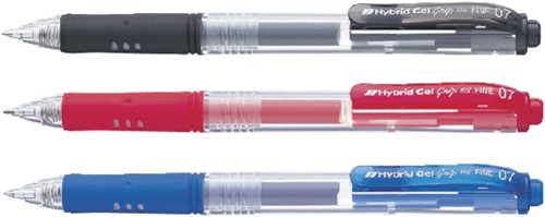 Gelschrijver Pentel K157 medium zwart-2