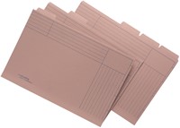 Binnenmap Djois met tabs folio beige