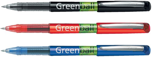 Rollerpen PILOT Greenball Begreen zwart  0.35mm-2