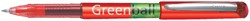 Rollerpen PILOT Greenball Begreen rood  0.35mm