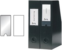 Etikethouder Djois 55x102mm zelfklevend transparant 6 stuks-2