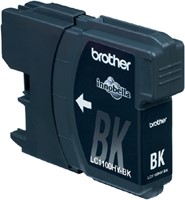 Inktcartridge Brother LC-1100HYBK zwart HC-2