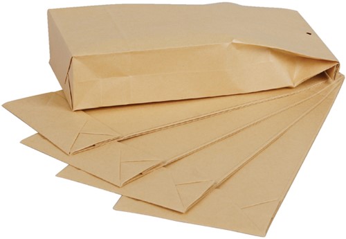 Envelop Quantore monsterzak 100x245x40mm bruin 250stuks-2
