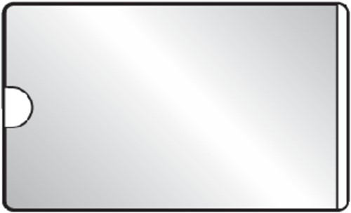 Visitekaarttas 3L 10106 60x95mm zelfklevend 10 stuks-3