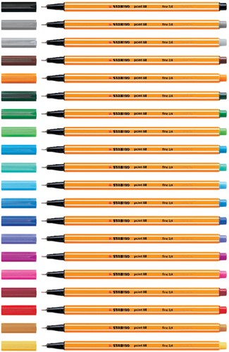 Fineliner STABILO point 88/41 fijn blauw-3