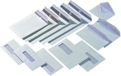 Envelop Quantore 156x220mm venster 4x11cm links 500 stuks-3