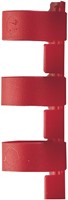 Bindrug GBC 8mm 21rings A4 rood 100stuks-1
