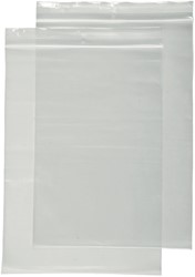 Gripzakjes IEZZY 160x230mm 50mu hersluitbaar 100 stuks