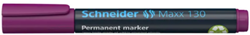 Marker Schneider Maxx 130 permanent, ronde punt paars