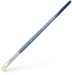 Penseel Faber-Castell platte kwast nr. 6