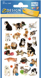 papieretiket Z-design Kids pakje a 3 vel honden en katten