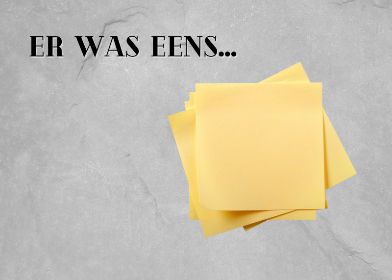 Er was eens.. een post-it